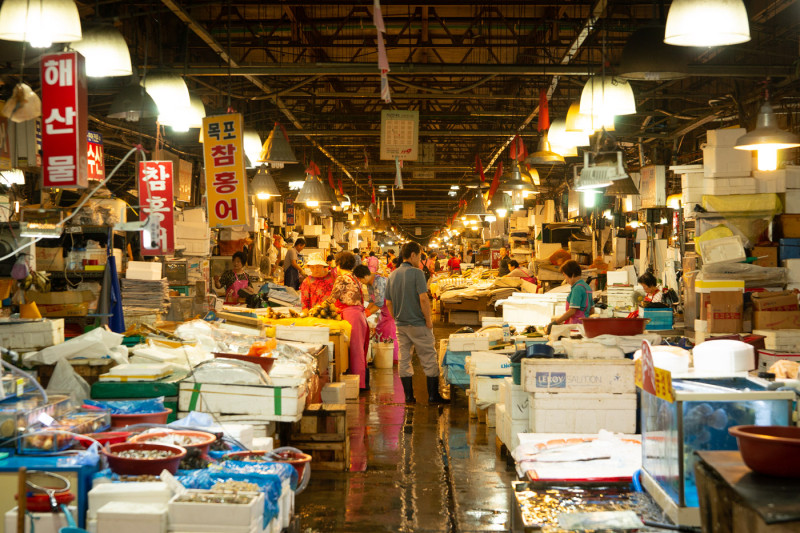 Seoul, Old Noryangjin Fish Market 